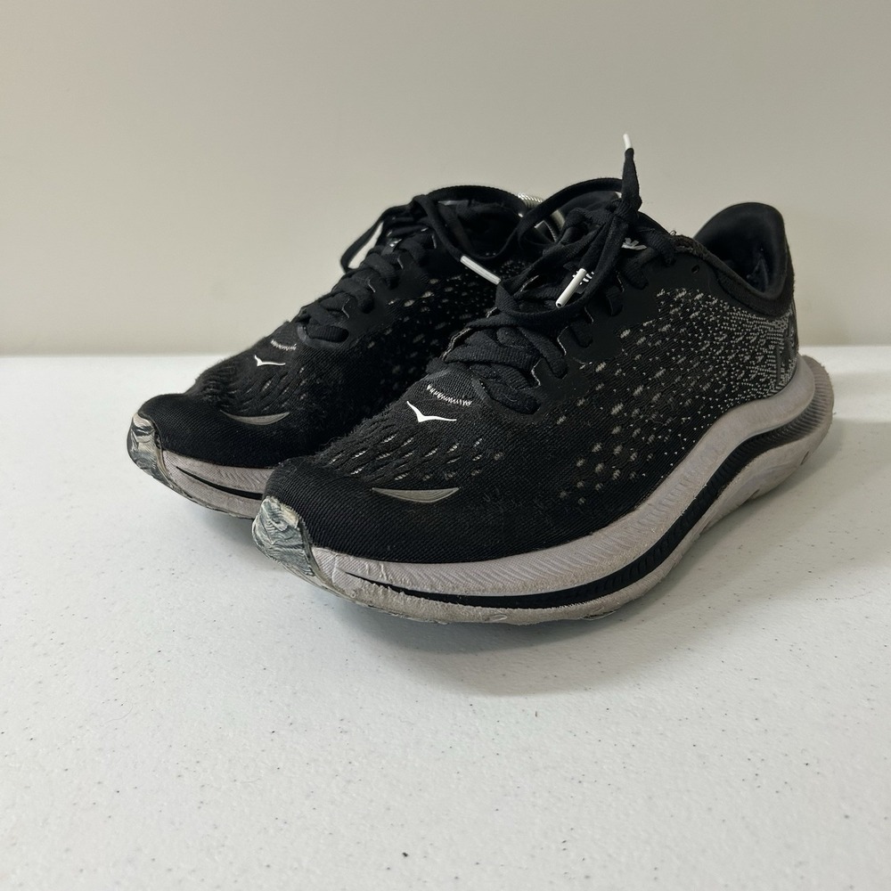 Hoka One One Kawana Shoes Women's 9 B Black Running Athletic Comfort